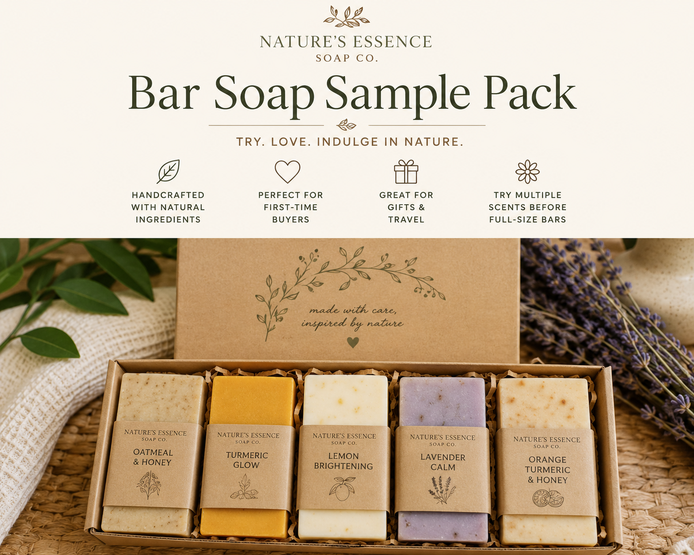 Bar Soap Sample Pack